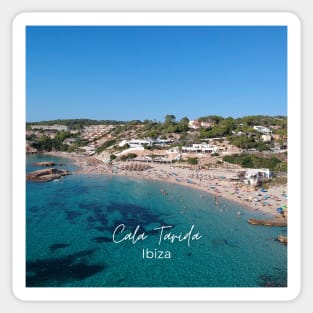 Cala Tarida coasters Sticker